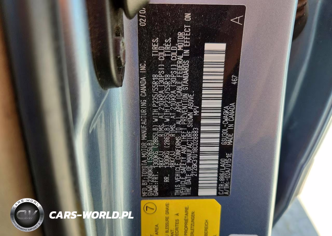 2008 Lexus Rx 350 VIN:2T2GK31U18C028883 - 13
