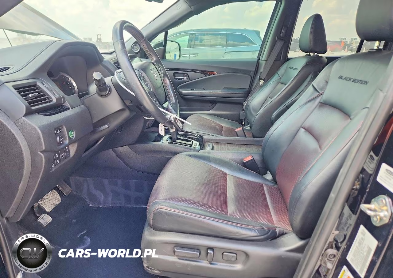 2019 Honda Ridgeline Black Edition VIN:5FPYK3F84KB034630 - 7