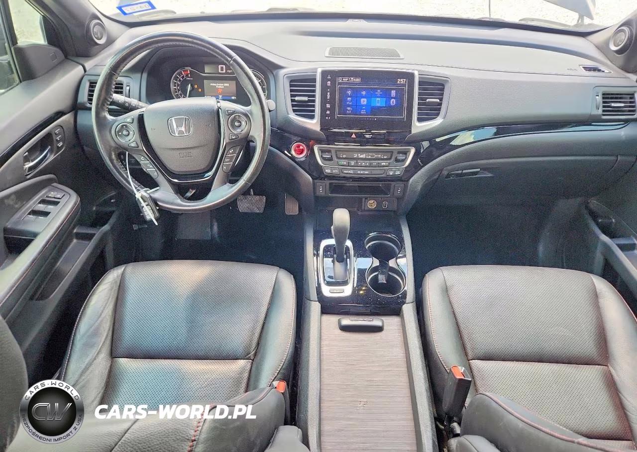 2019 Honda Ridgeline Black Edition VIN:5FPYK3F84KB034630 - 8