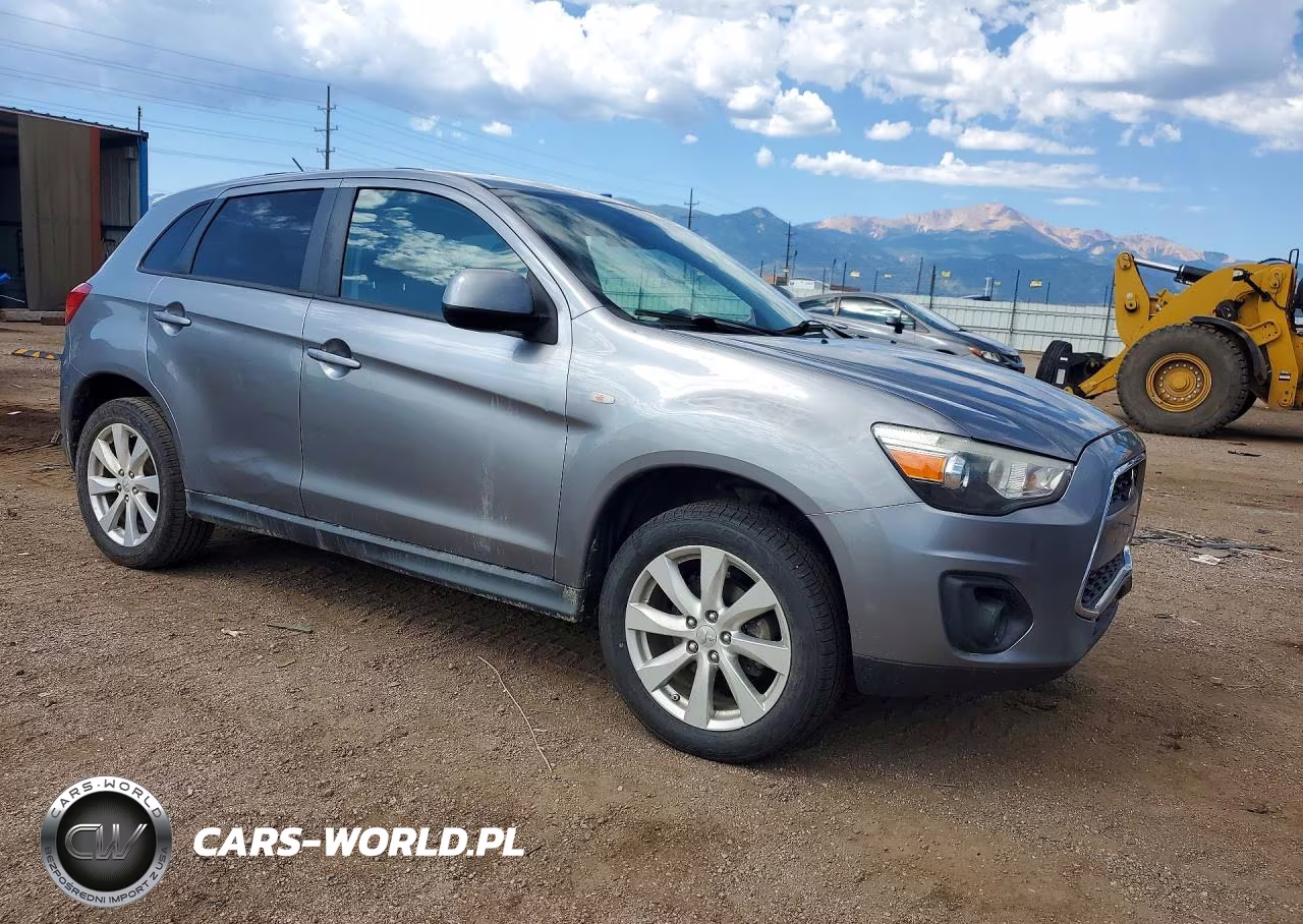 2015 Mitsubishi Outlander Sport Es VIN:4A4AP3AU7FE008457 - 4