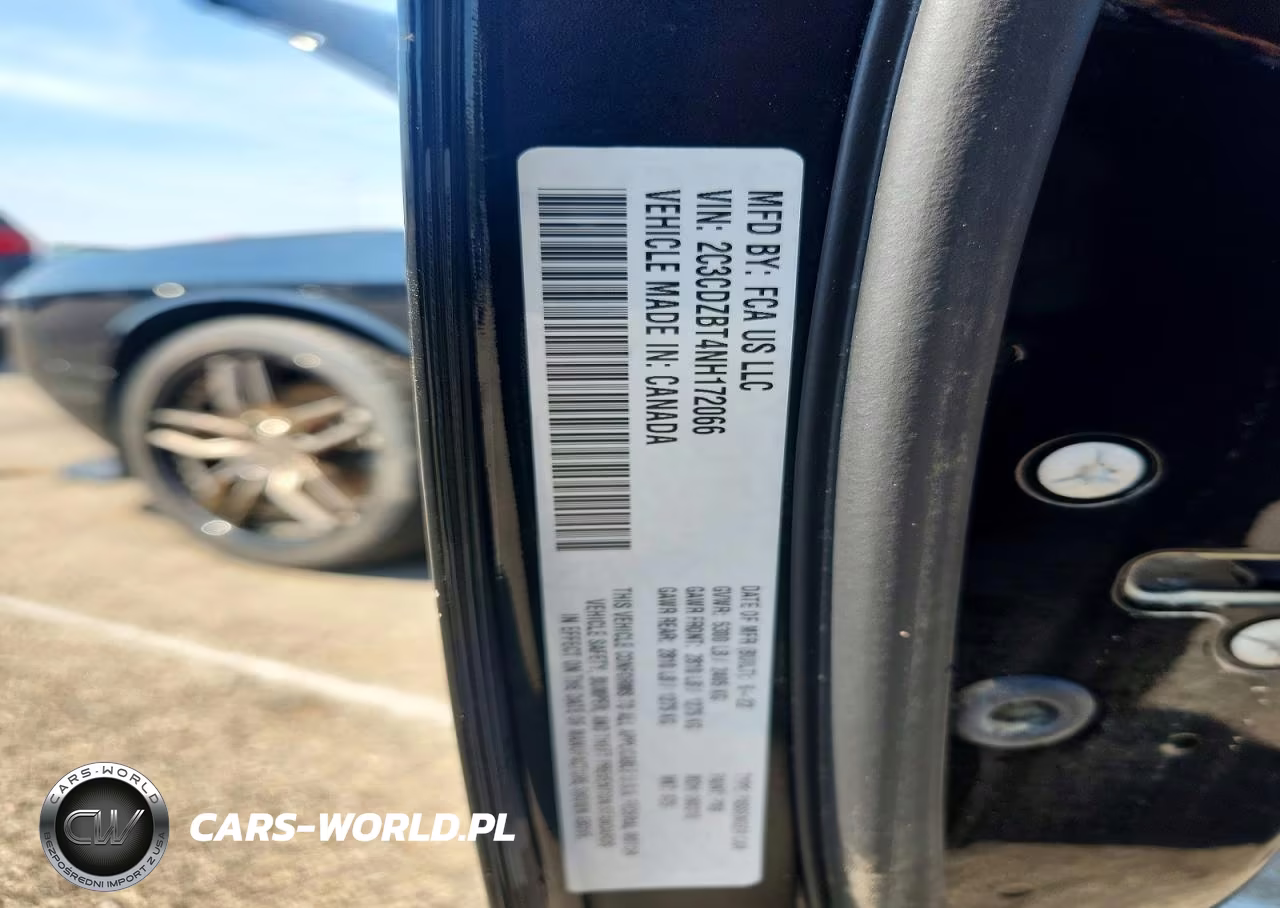 2022 Dodge Challenger R-T VIN:2C3CDZBT4NH172066 - 12