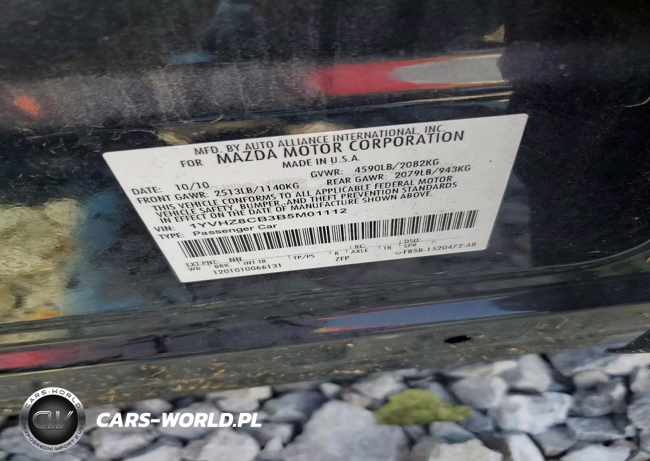 2011 Mazda 6 S VIN:1YVHZ8CB3B5M01112 - 13