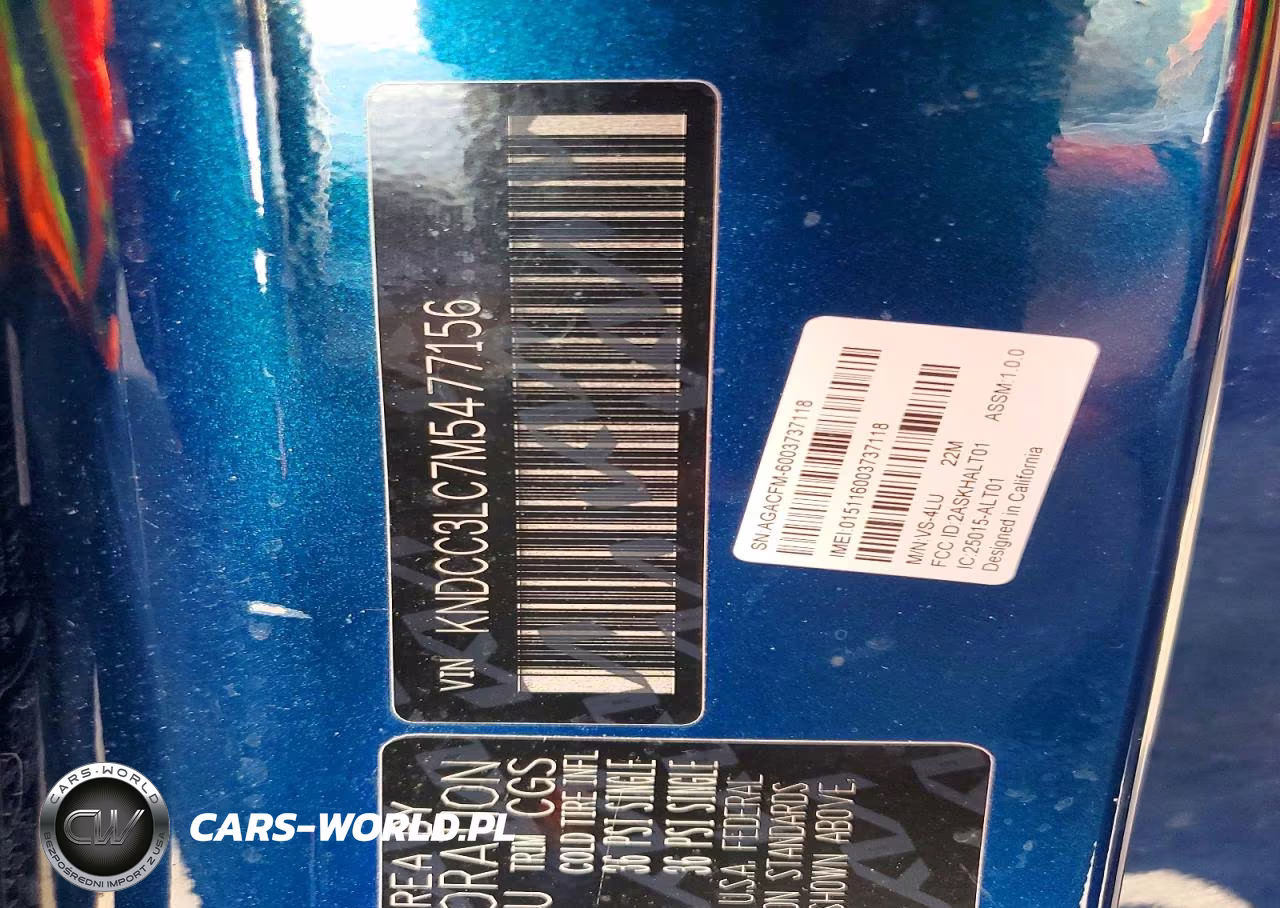 2021 Kia Niro Touring VIN:KNDCC3LC7M5477156 - 12