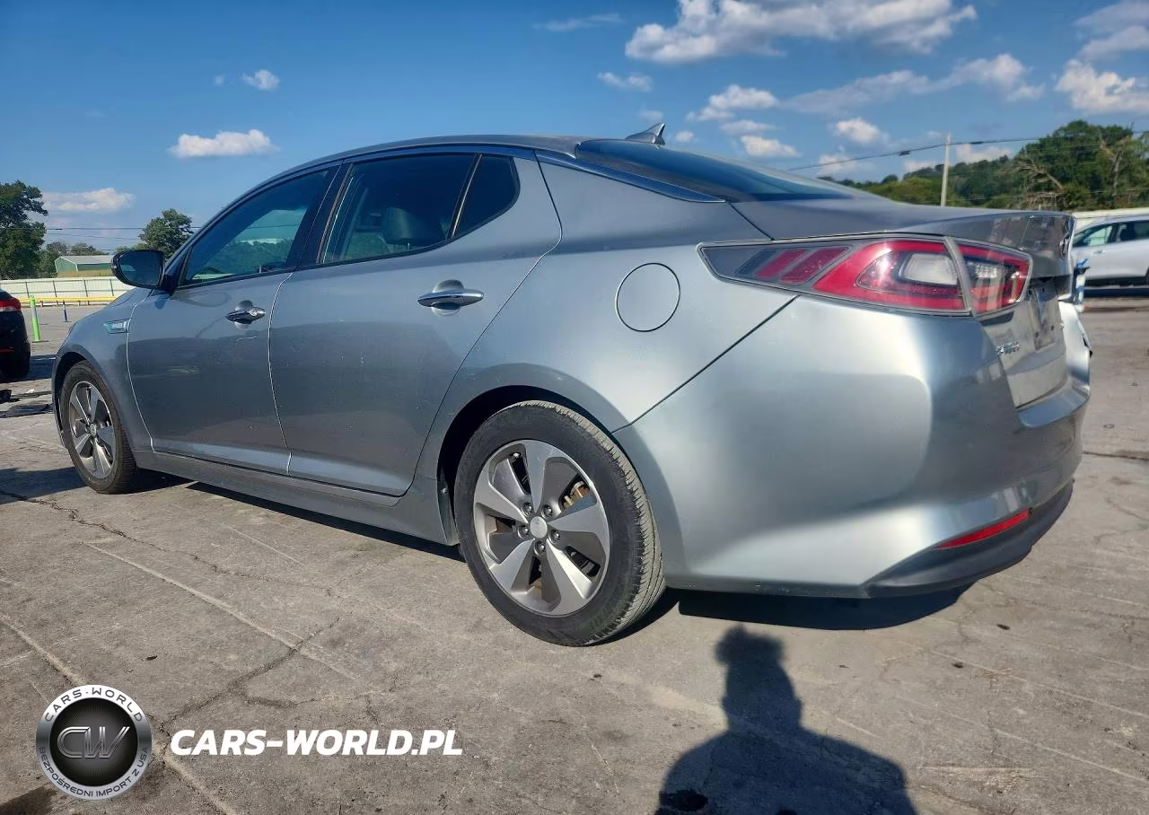 2014 Kia Optima Hybrid VIN:KNAGN4AD4E5075655 - 2
