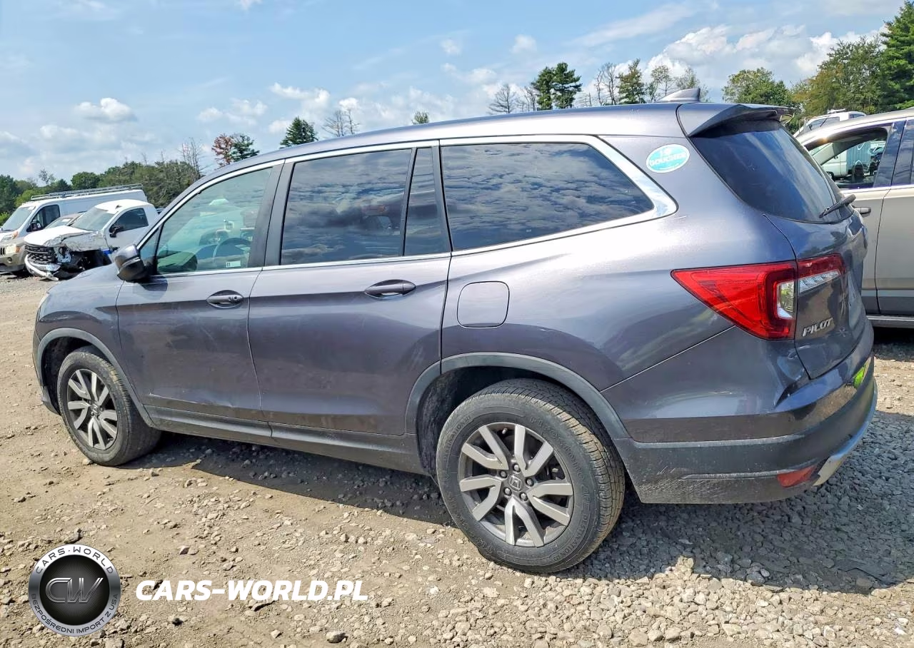 2019 Honda Pilot Exl VIN:5FNYF6H55KB026134 - 2