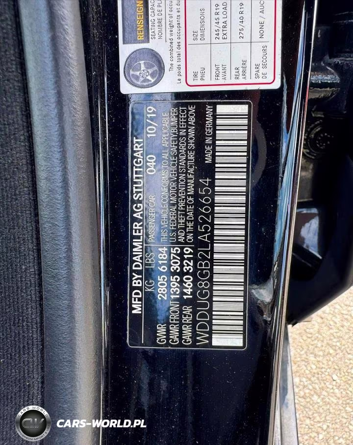 2020 Mercedes-Benz S 560 4Matic VIN:WDDUG8GB2LA526654 - 10