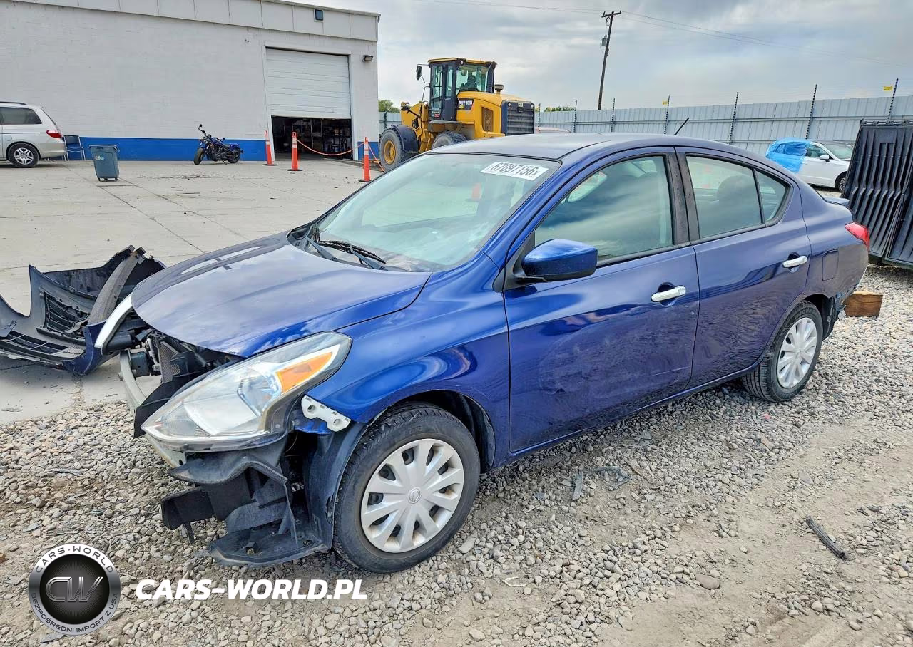 2019 Nissan Versa Sv VIN:3N1CN7AP6KL862067 - 1