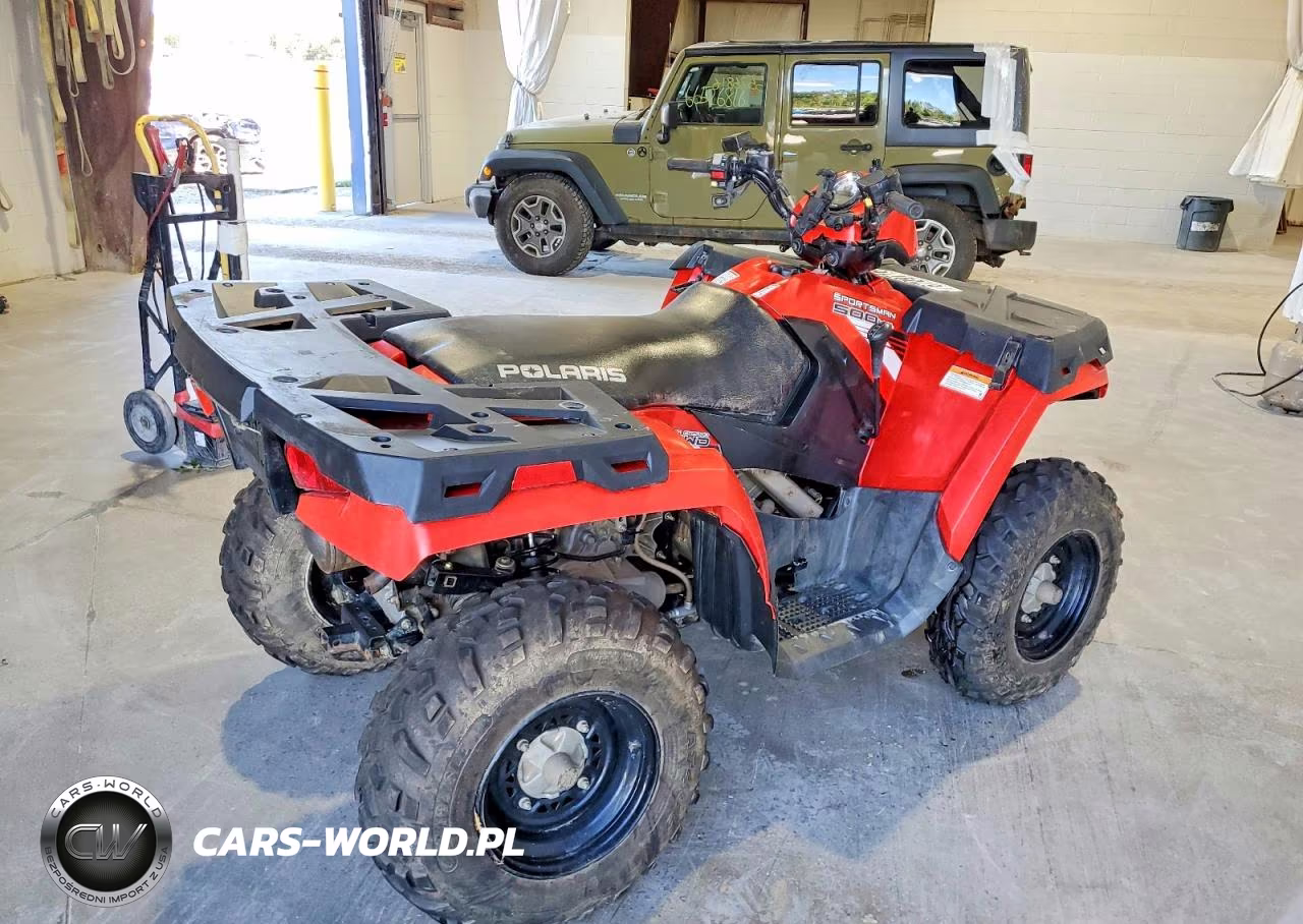 2013 Polaris Sportsman Atv VIN:4XAMH50A1DA076303 - 4