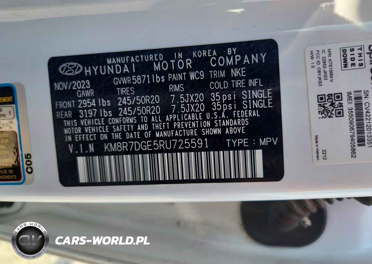2024 Hyundai Palisade Calligraphy Night Edition VIN:KM8R7DGE5RU725591 - 13