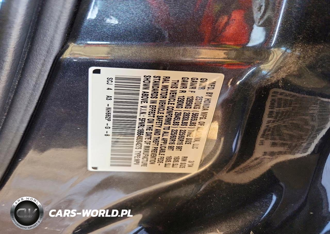 2004 Honda Odyssey Ex VIN:5FNRL18664B094275 - 13