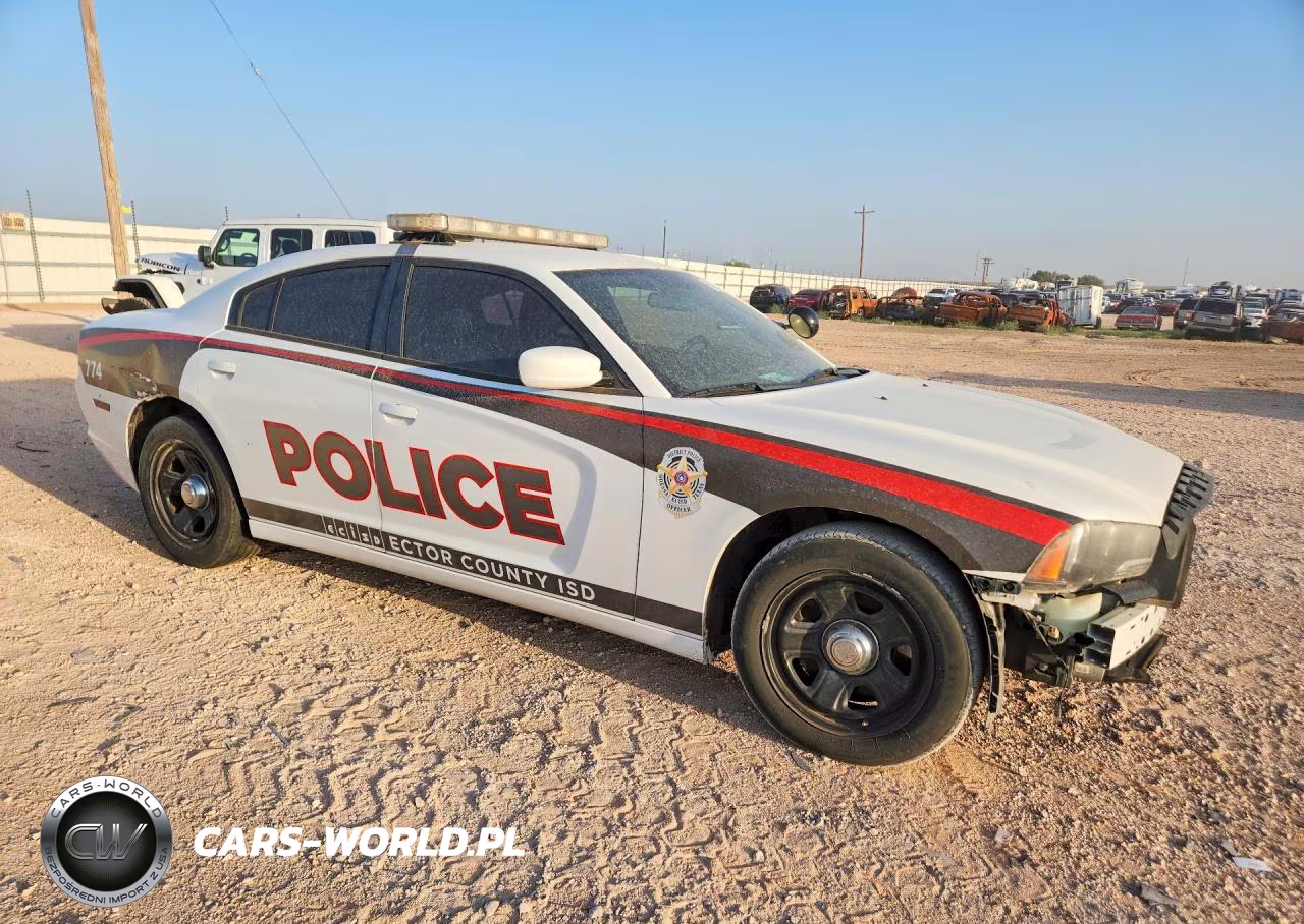 2014 Dodge Charger Police VIN:2C3CDXAT9EH348552 - 4