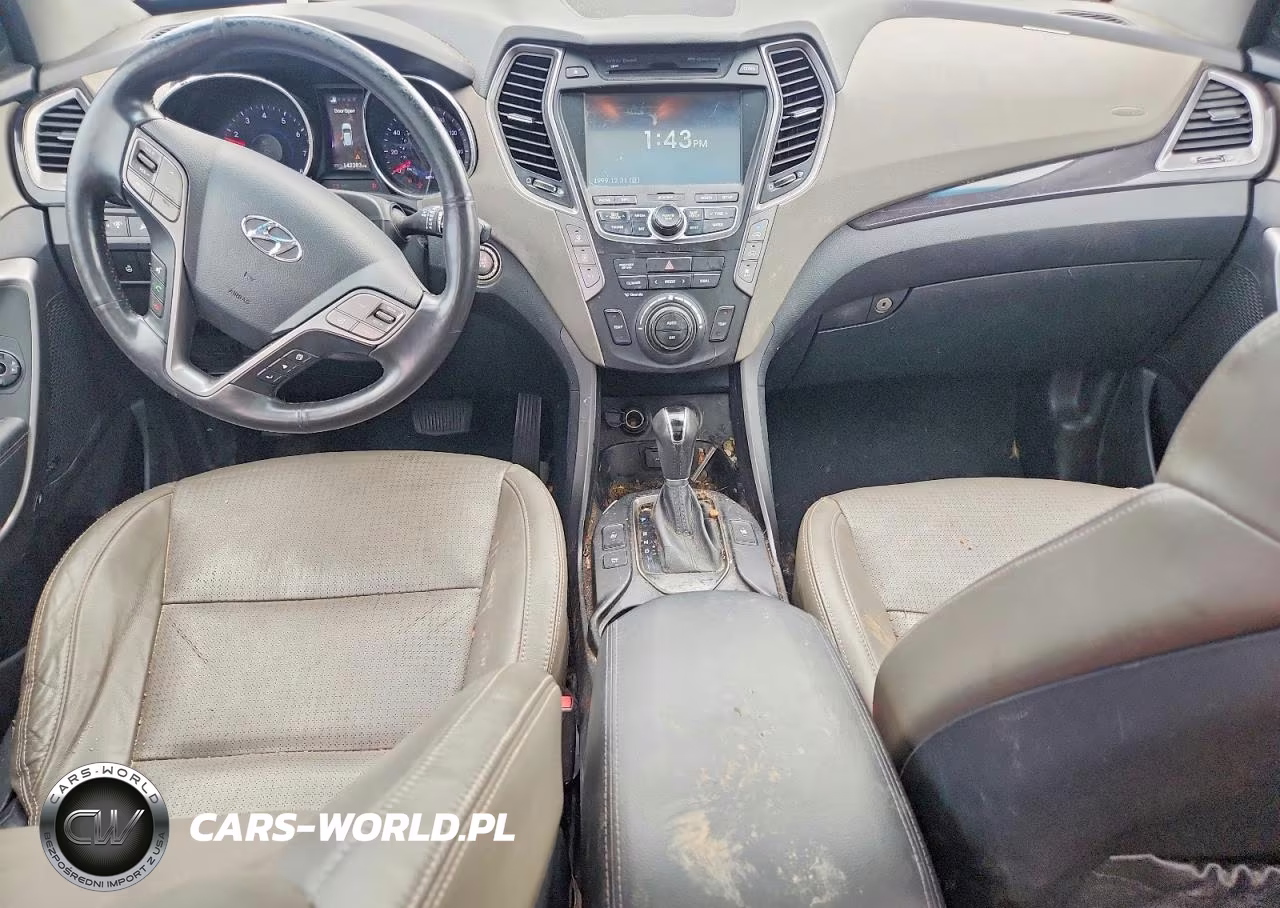 2014 Hyundai Santa Fe Limited VIN:KM8SRDHF2EU081027 - 8