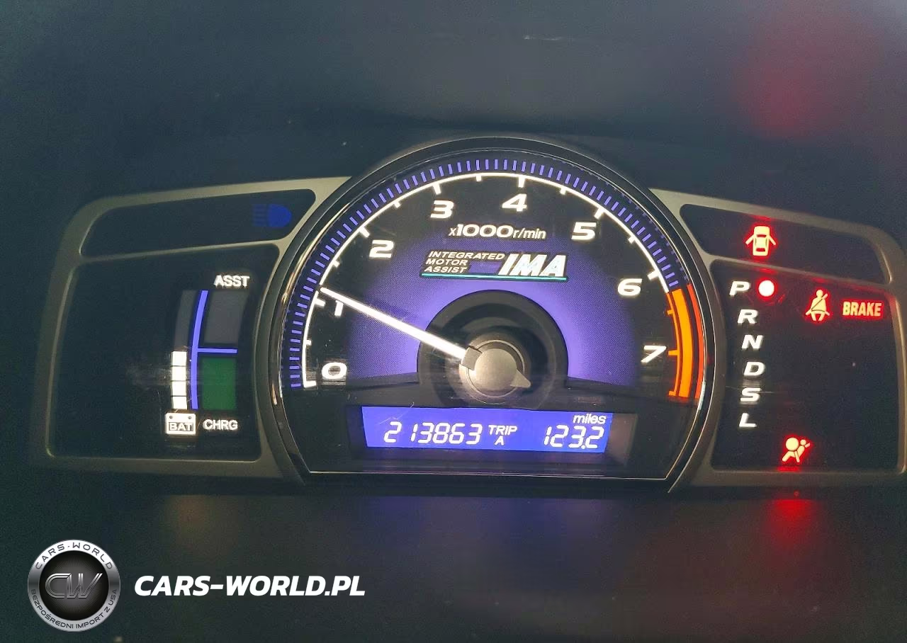 2008 Honda Civic Hybrid VIN:JHMFA36248S014581 - 9