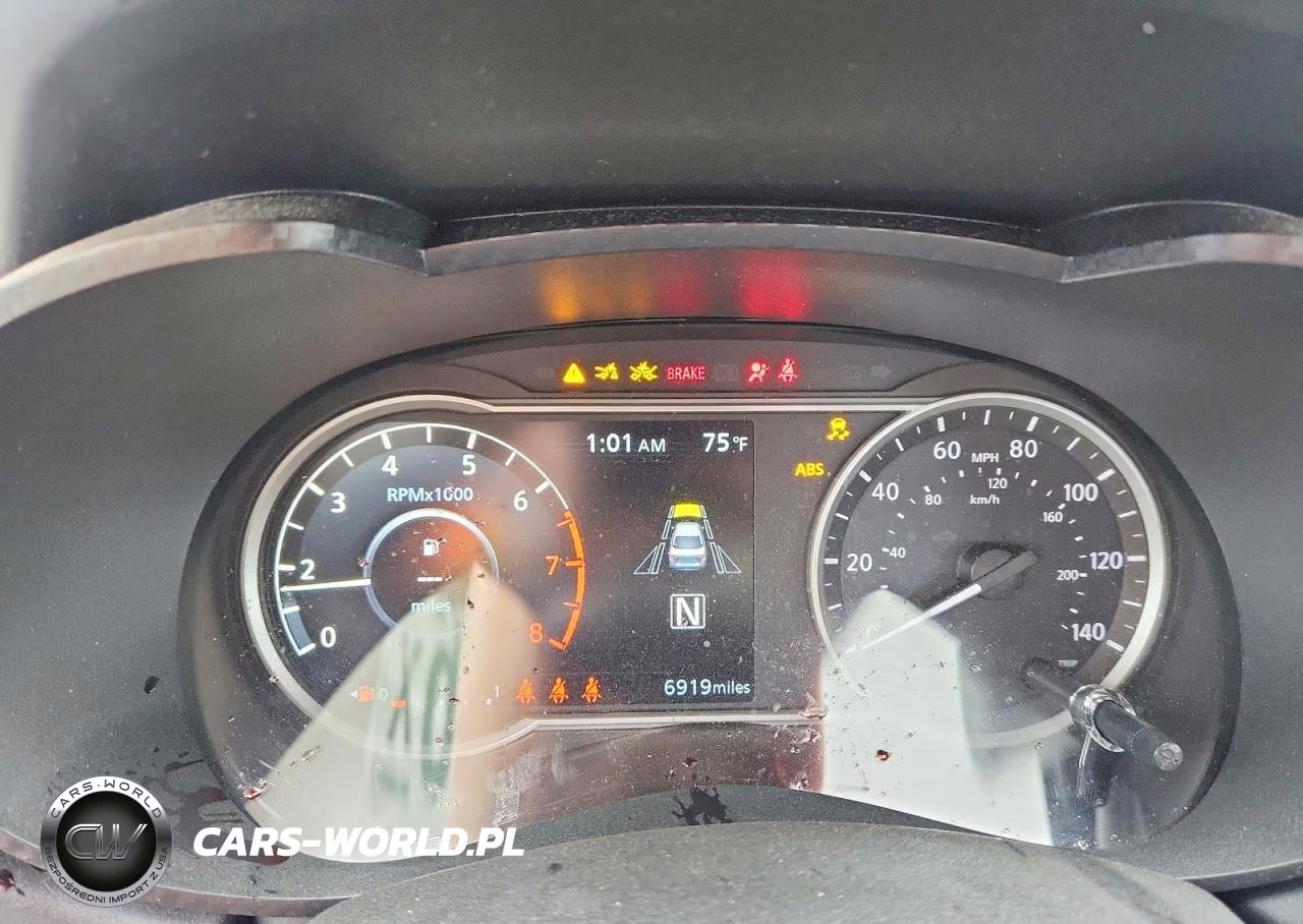 2025 Nissan Versa Sr VIN:3N1CN8FV0SL866919 - 9