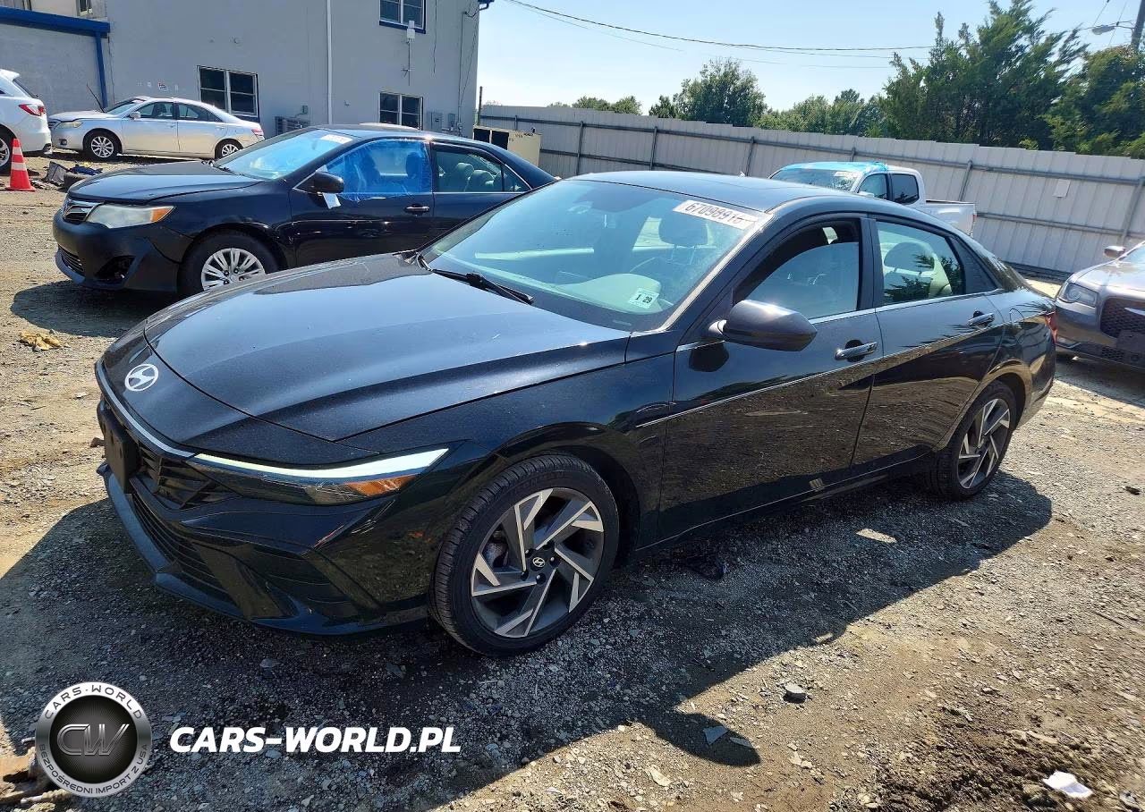 2024 Hyundai Elantra Sel VIN:KMHLS4DGXRU694235 - 1