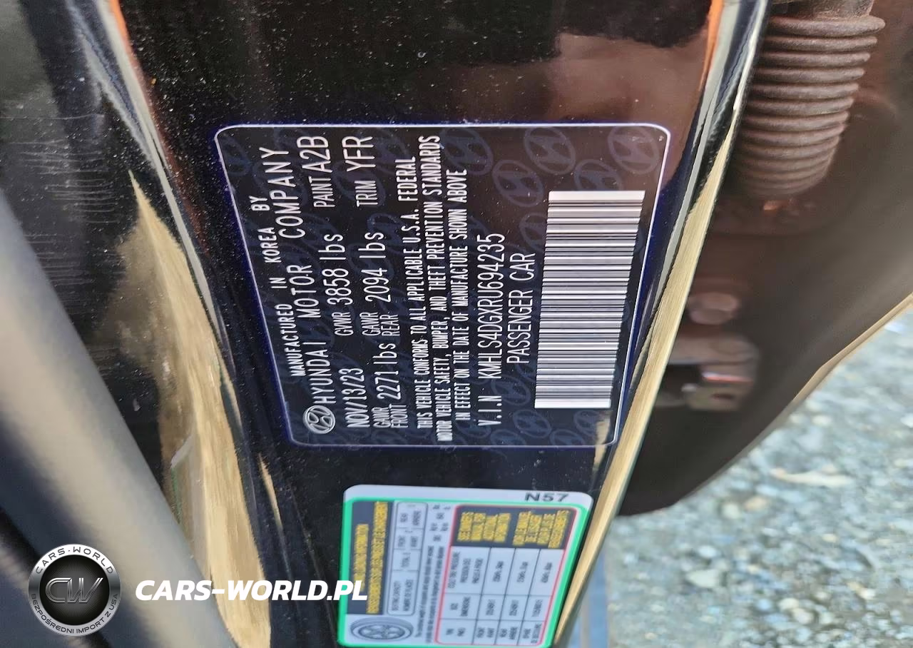 2024 Hyundai Elantra Sel VIN:KMHLS4DGXRU694235 - 12