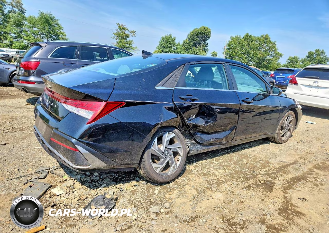 2024 Hyundai Elantra Sel VIN:KMHLS4DGXRU694235 - 3