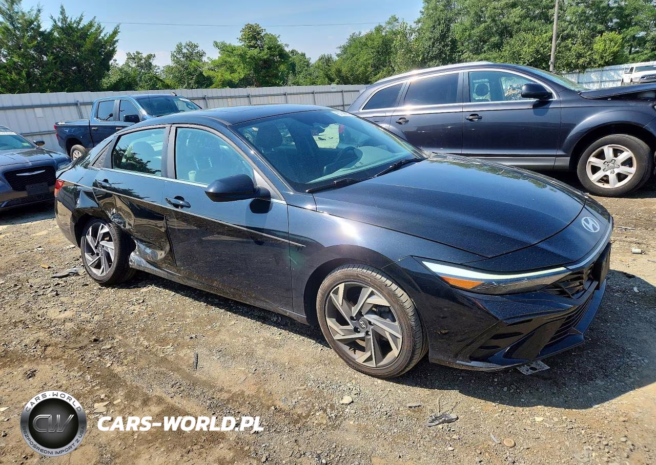 2024 Hyundai Elantra Sel VIN:KMHLS4DGXRU694235 - 4