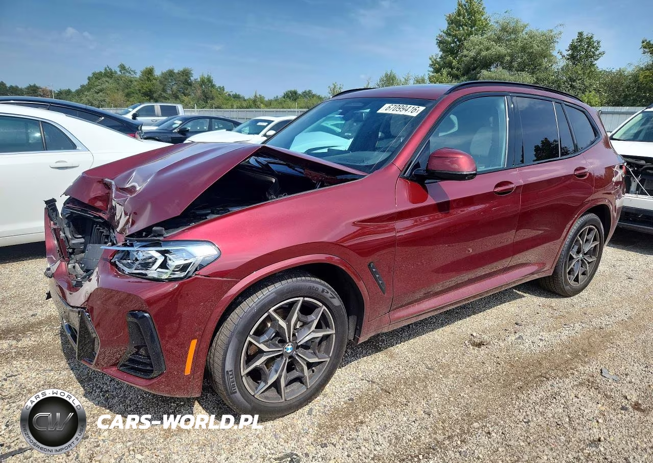2024 BMW X3 xDrive30I VIN:5UX53DP08R9U71203 - 1