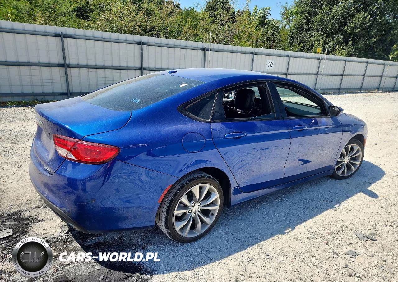 2015 Chrysler 200 S VIN:1C3CCCBG8FN518230 - 3