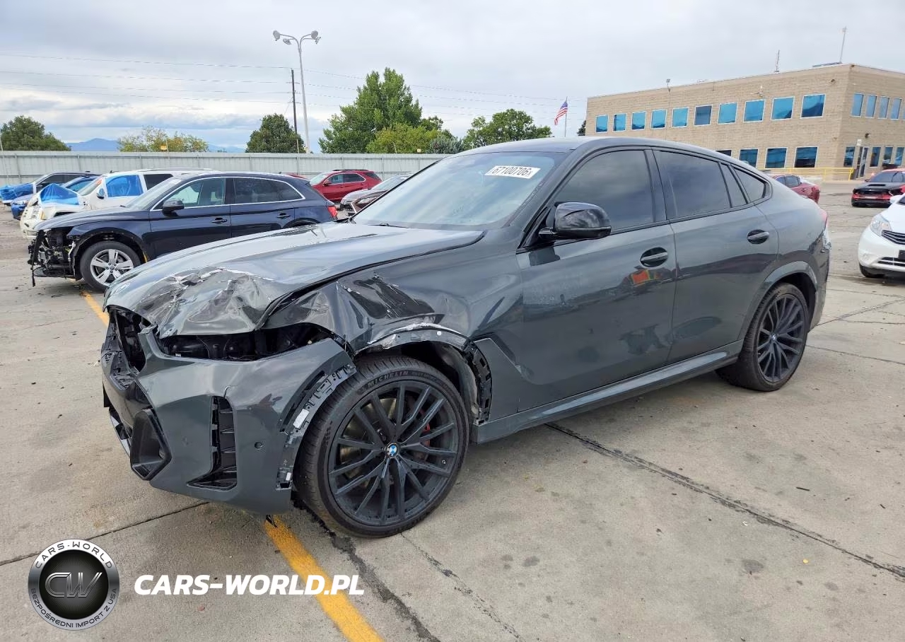 2024 BMW X6 M60I VIN:5UX43EX03R9S81942 - 1