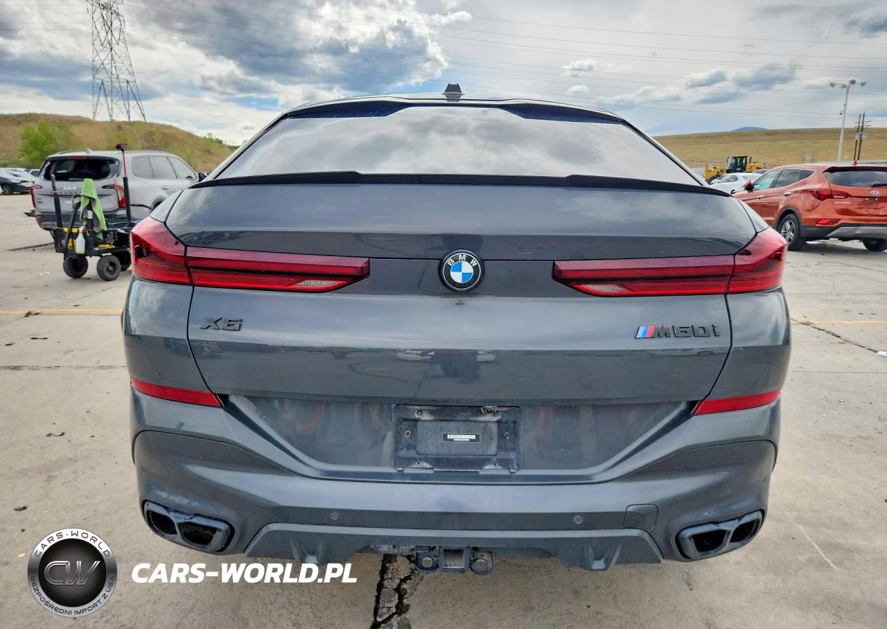 2024 BMW X6 M60I VIN:5UX43EX03R9S81942 - 6