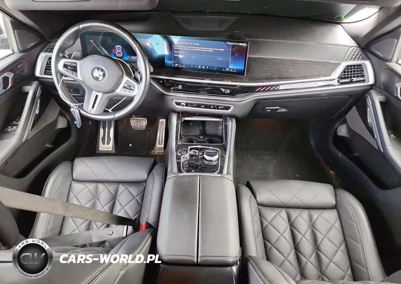 2024 BMW X6 M60I VIN:5UX43EX03R9S81942 - 8