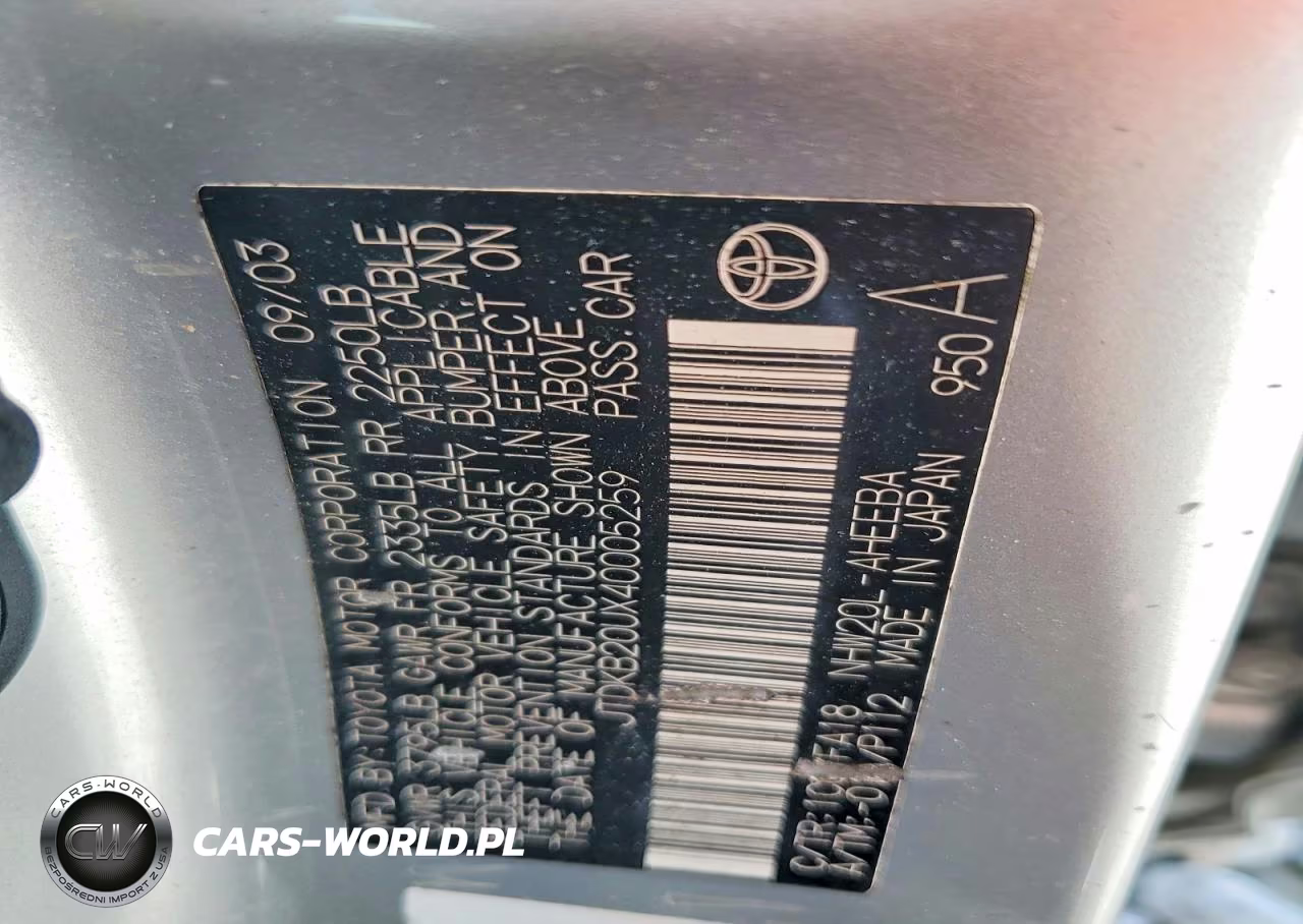 2004 Toyota Prius Base VIN:JTDKB20UX40005259 - 13