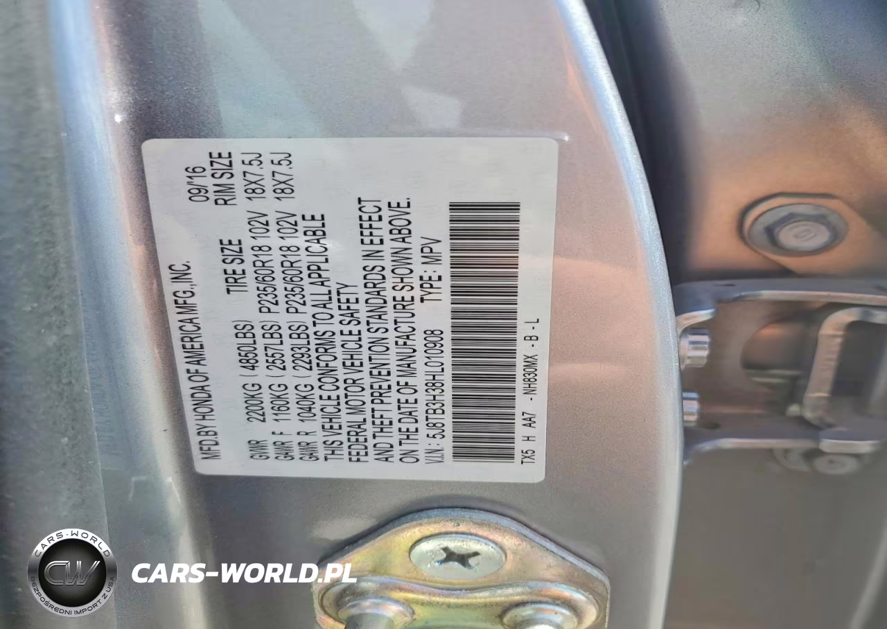2017 Acura Rdx VIN:5J8TB3H38HL010908 - 13