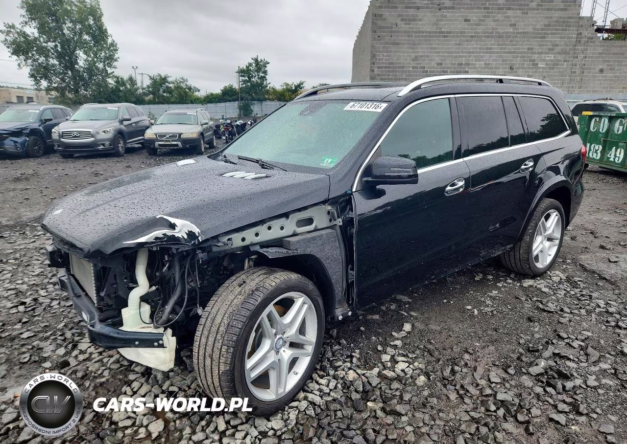 2015 Mercedes-Benz Gl 550 4Matic VIN:4JGDF7DE2FA609121 - 1