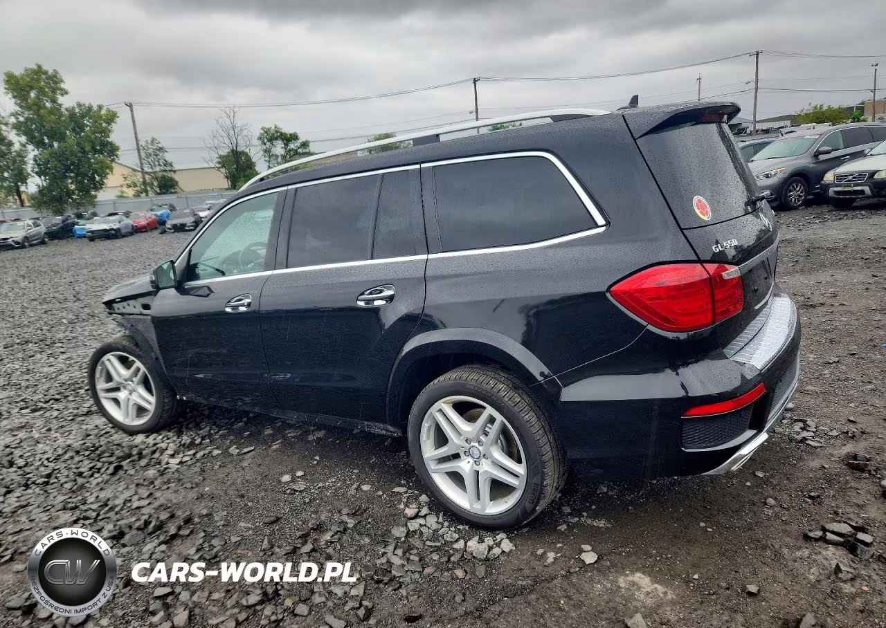 2015 Mercedes-Benz Gl 550 4Matic VIN:4JGDF7DE2FA609121 - 2