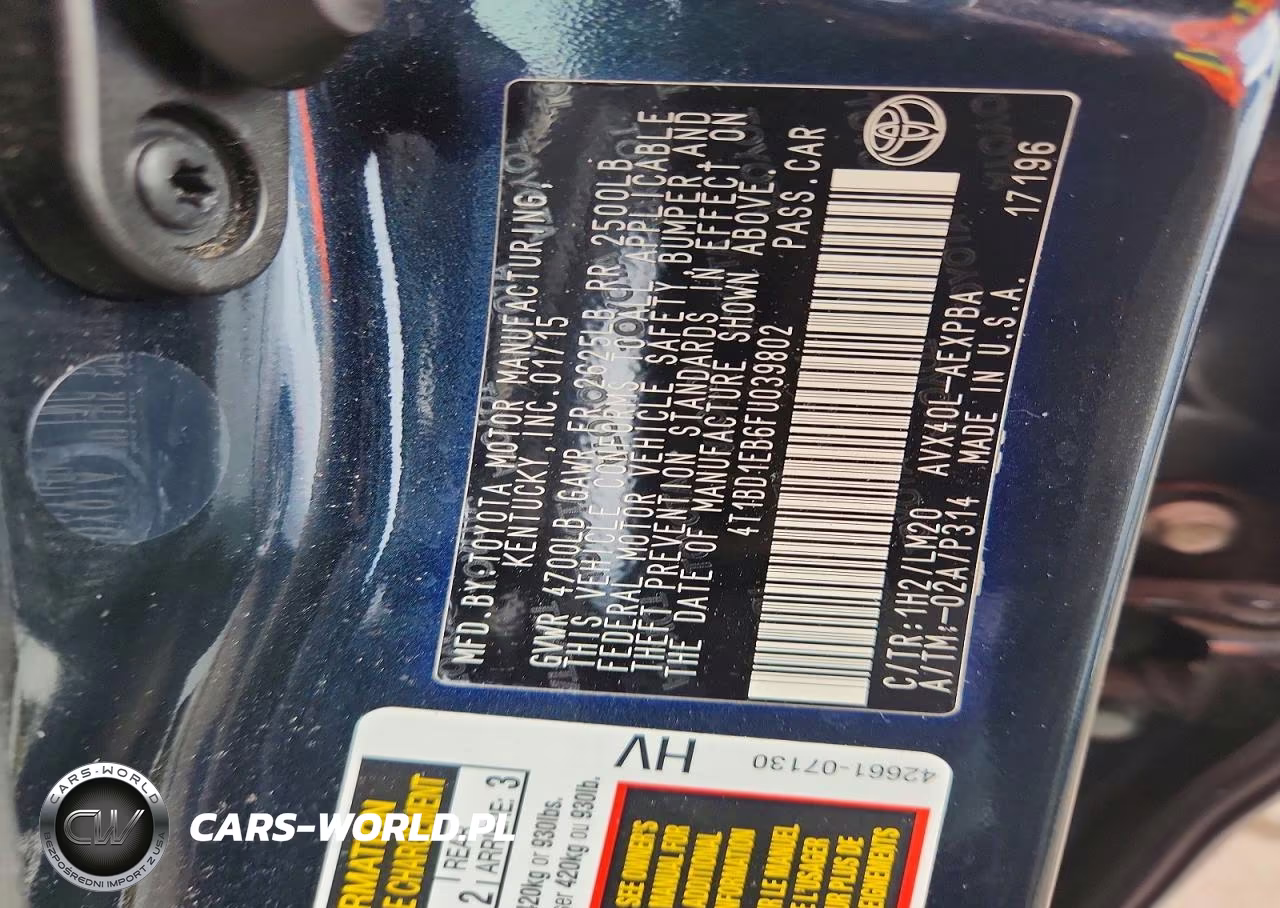 2015 Toyota Avalon Hybrid Limited VIN:4T1BD1EB6FU039802 - 12