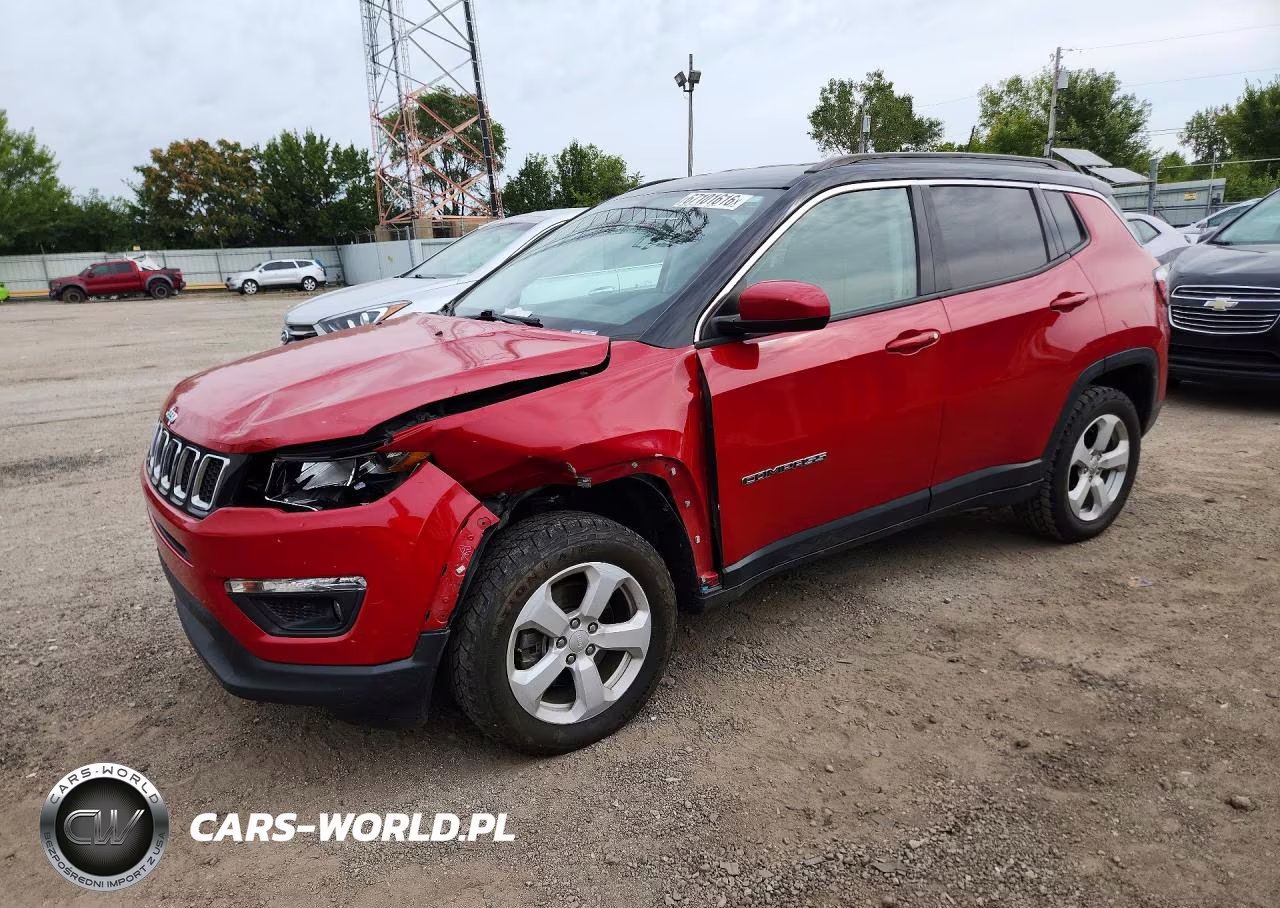 2018 Jeep Compass Latitude VIN:3C4NJDBB6JT456825 - 1