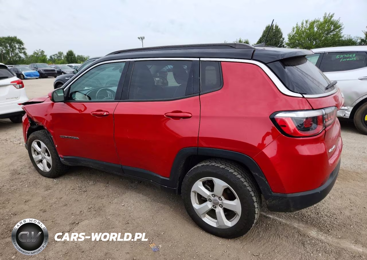 2018 Jeep Compass Latitude VIN:3C4NJDBB6JT456825 - 2