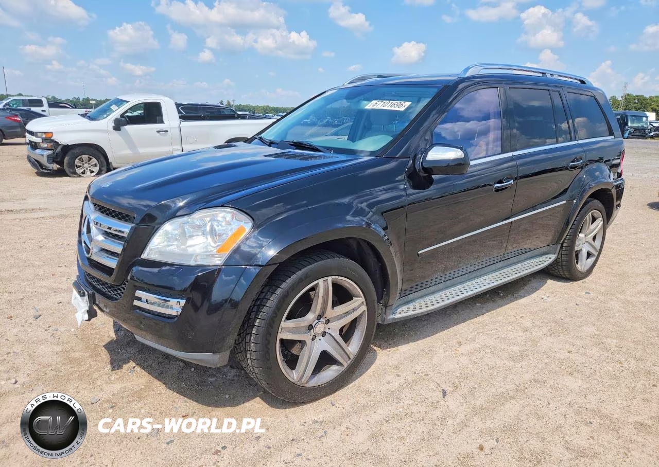 2010 Mercedes-Benz Gl 550 4Matic VIN:4JGBF8GE4AA597300 - 1