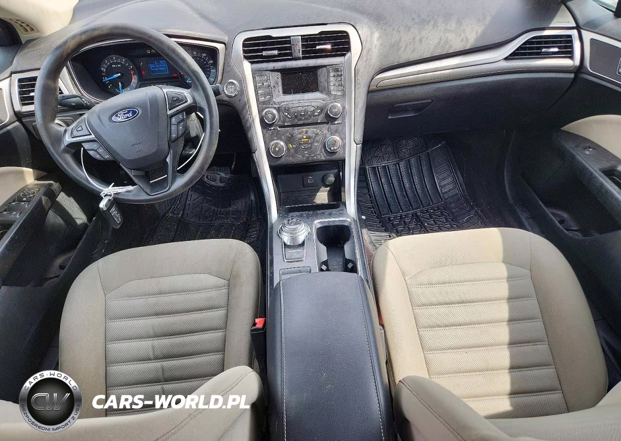 2017 Ford Fusion S VIN:3FA6P0G73HR213471 - 8