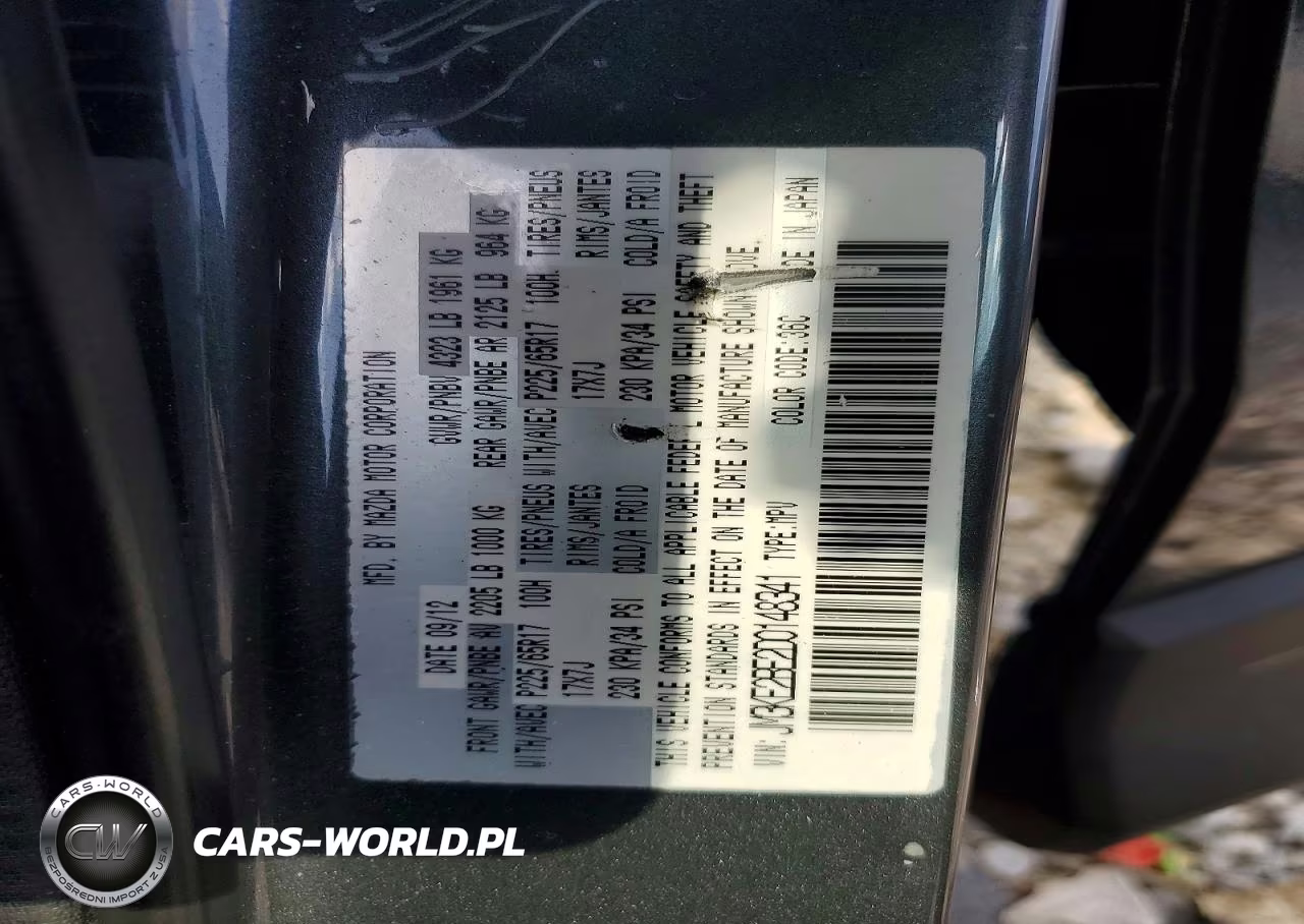 2013 Mazda Cx-5 Sport VIN:JM3KE2BE2D0148341 - 12