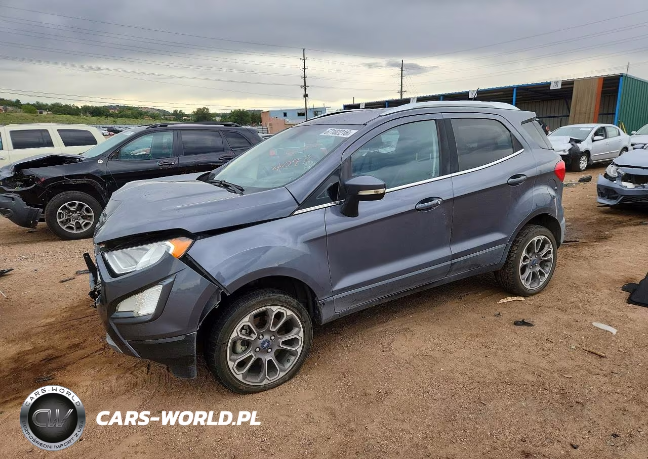 2020 Ford Ecosport Titanium VIN:MAJ6S3KLXLC384097 - 1