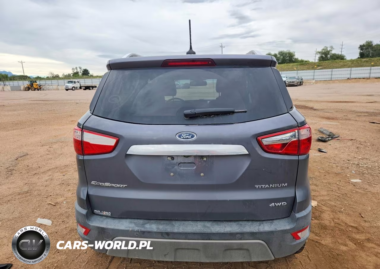 2020 Ford Ecosport Titanium VIN:MAJ6S3KLXLC384097 - 6