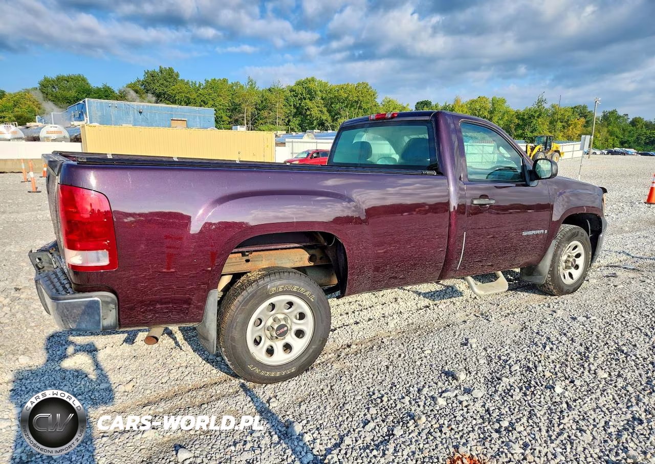 2008 GMC Sierra C1500 VIN:1GTEC14X68Z310784 - 3