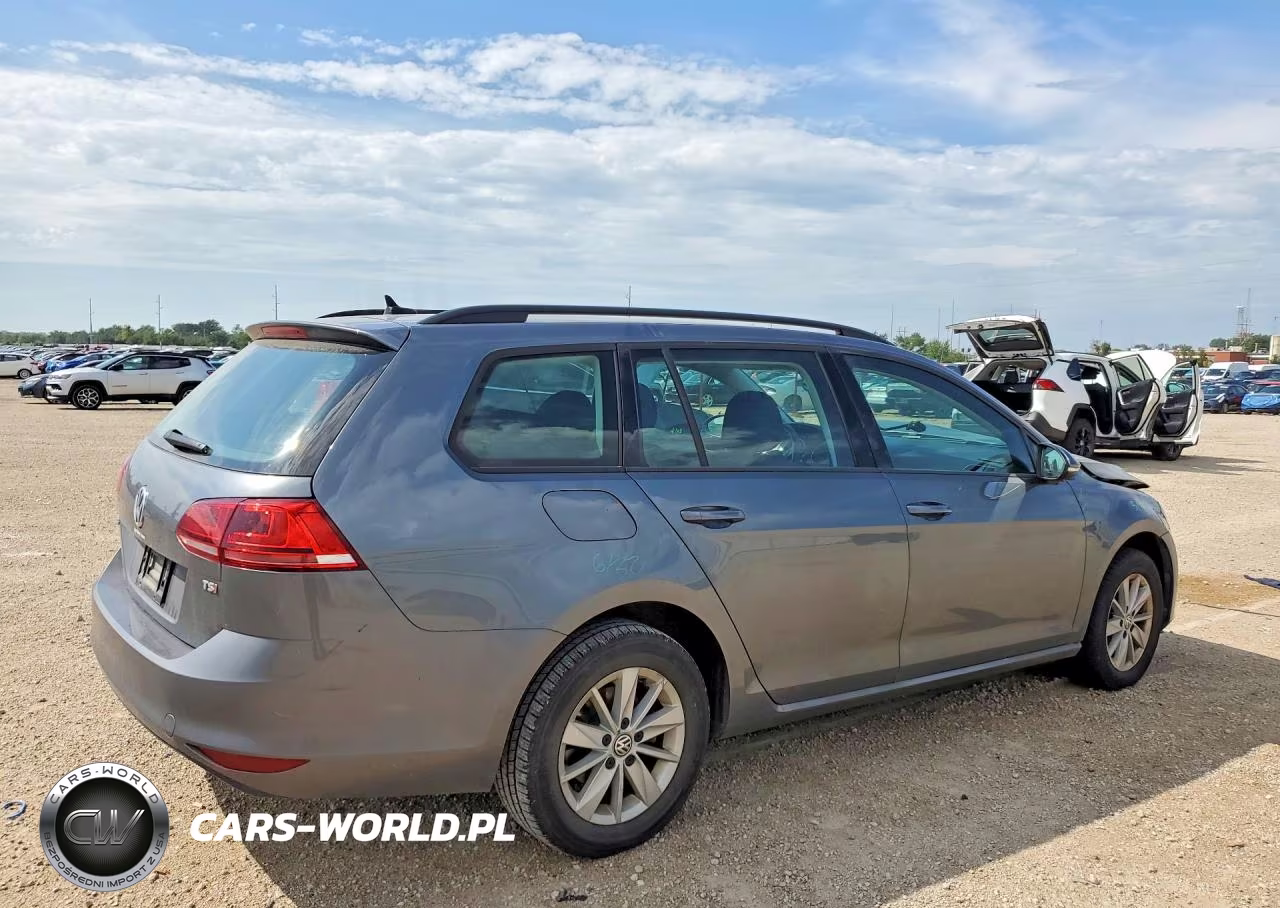 2017 Volkswagen Golf Sportwagen S VIN:3VWC17AU5HM541197 - 3