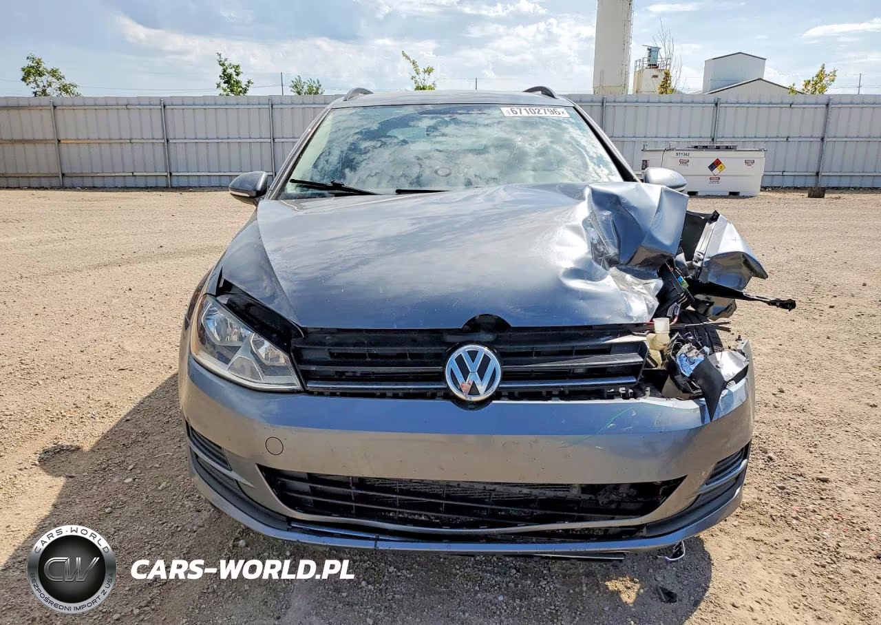 2017 Volkswagen Golf Sportwagen S VIN:3VWC17AU5HM541197 - 5