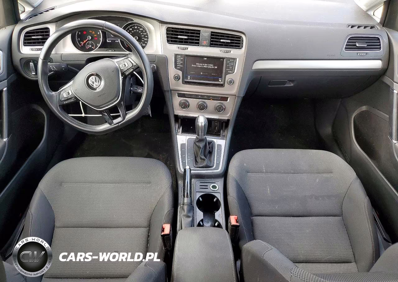 2017 Volkswagen Golf Sportwagen S VIN:3VWC17AU5HM541197 - 8