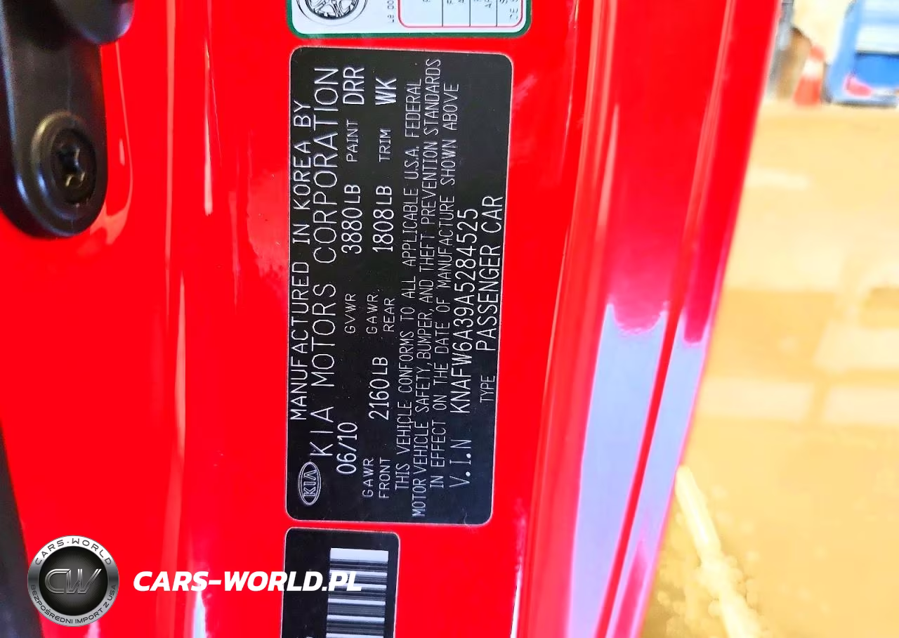 2010 Kia Forte Koup Sx VIN:KNAFW6A39A5284525 - 13