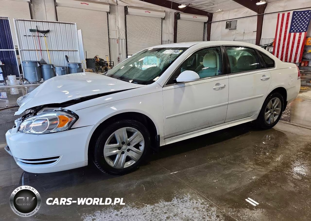 2011 Chevrolet Impala Ls VIN:2G1WF5EK1B1268622 - 1