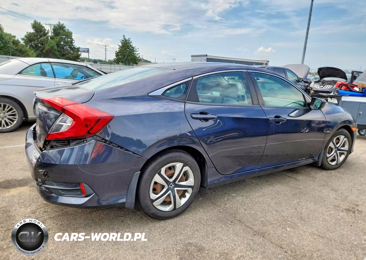2018 Honda Civic Lx VIN:2HGFC2F59JH574157 - 3