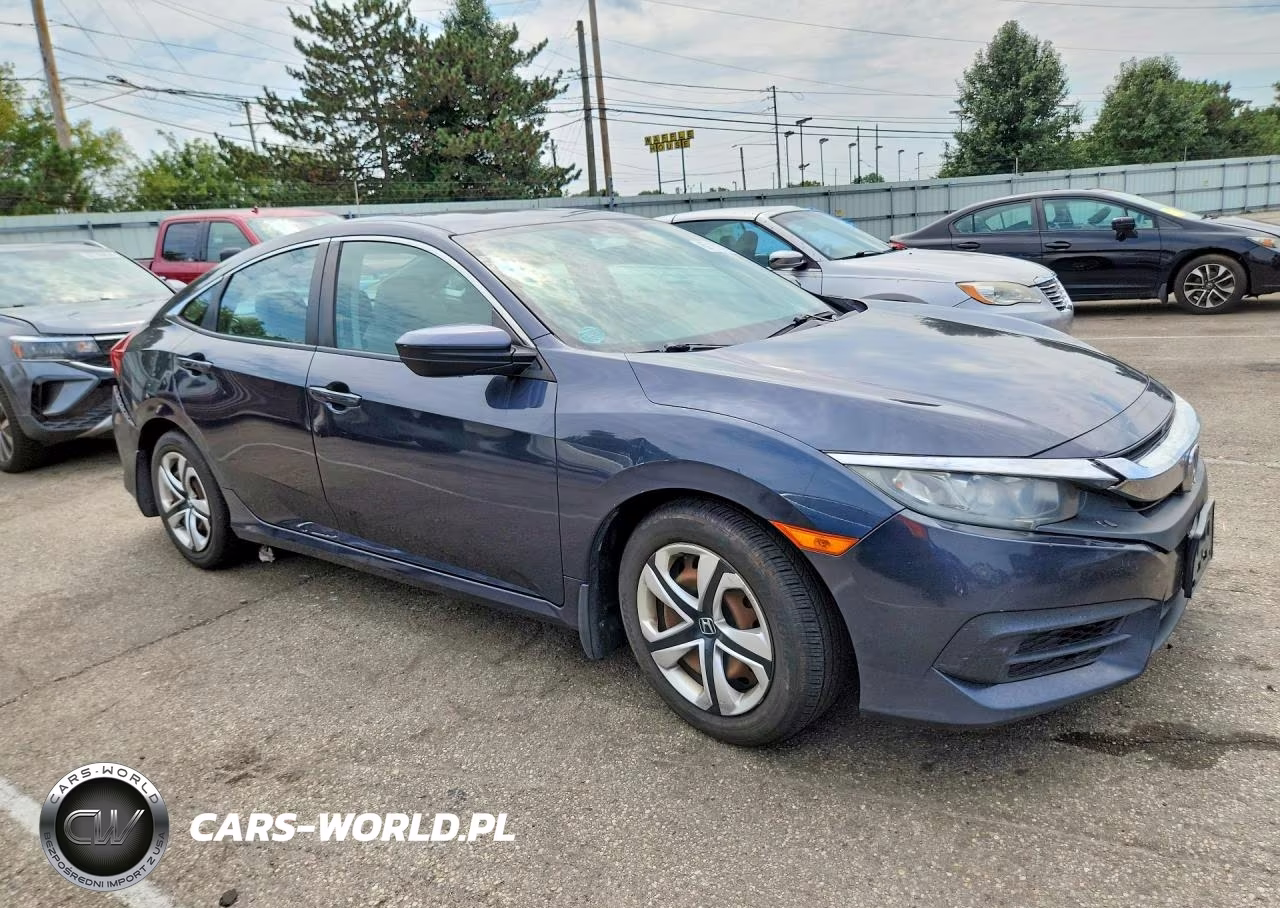 2018 Honda Civic Lx VIN:2HGFC2F59JH574157 - 4