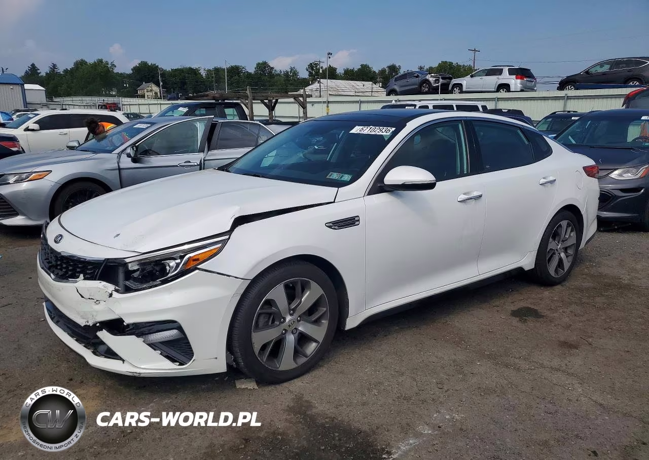 2019 Kia Optima S VIN:5XXGT4L38KG289598 - 1