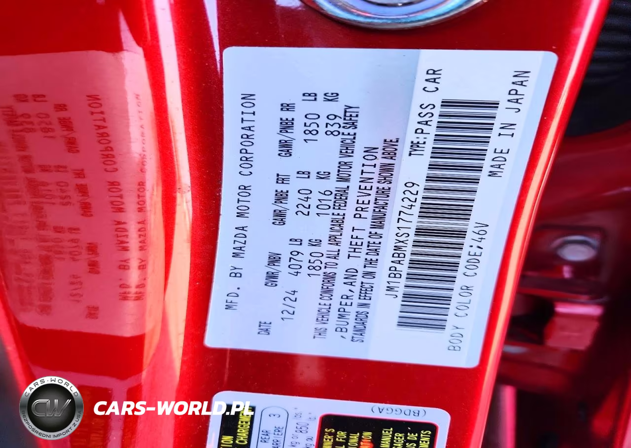 2025 Mazda 3 Select Sport VIN:JM1BPABMXS1774229 - 12
