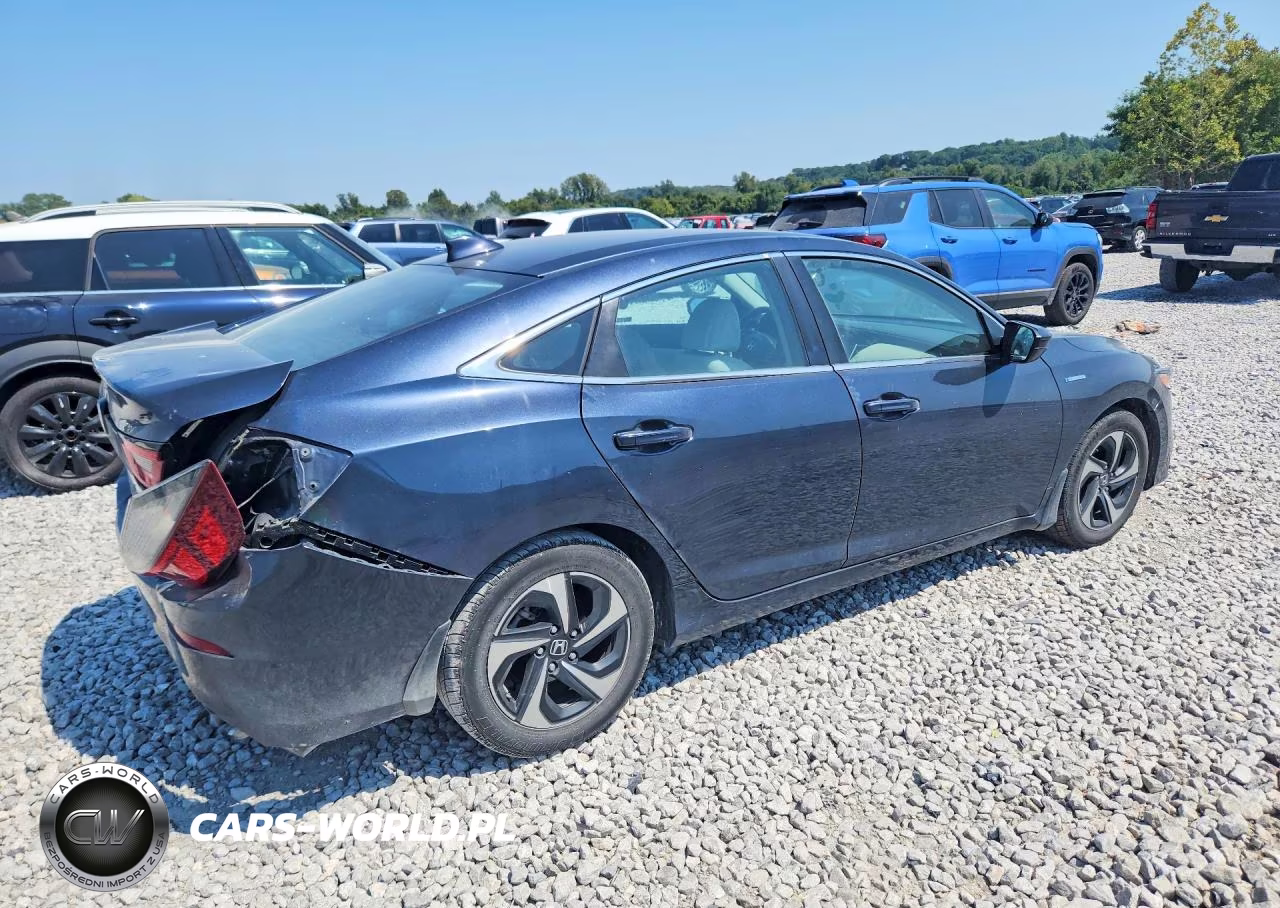 2022 Honda Insight Ex VIN:19XZE4F50NE000341 - 3